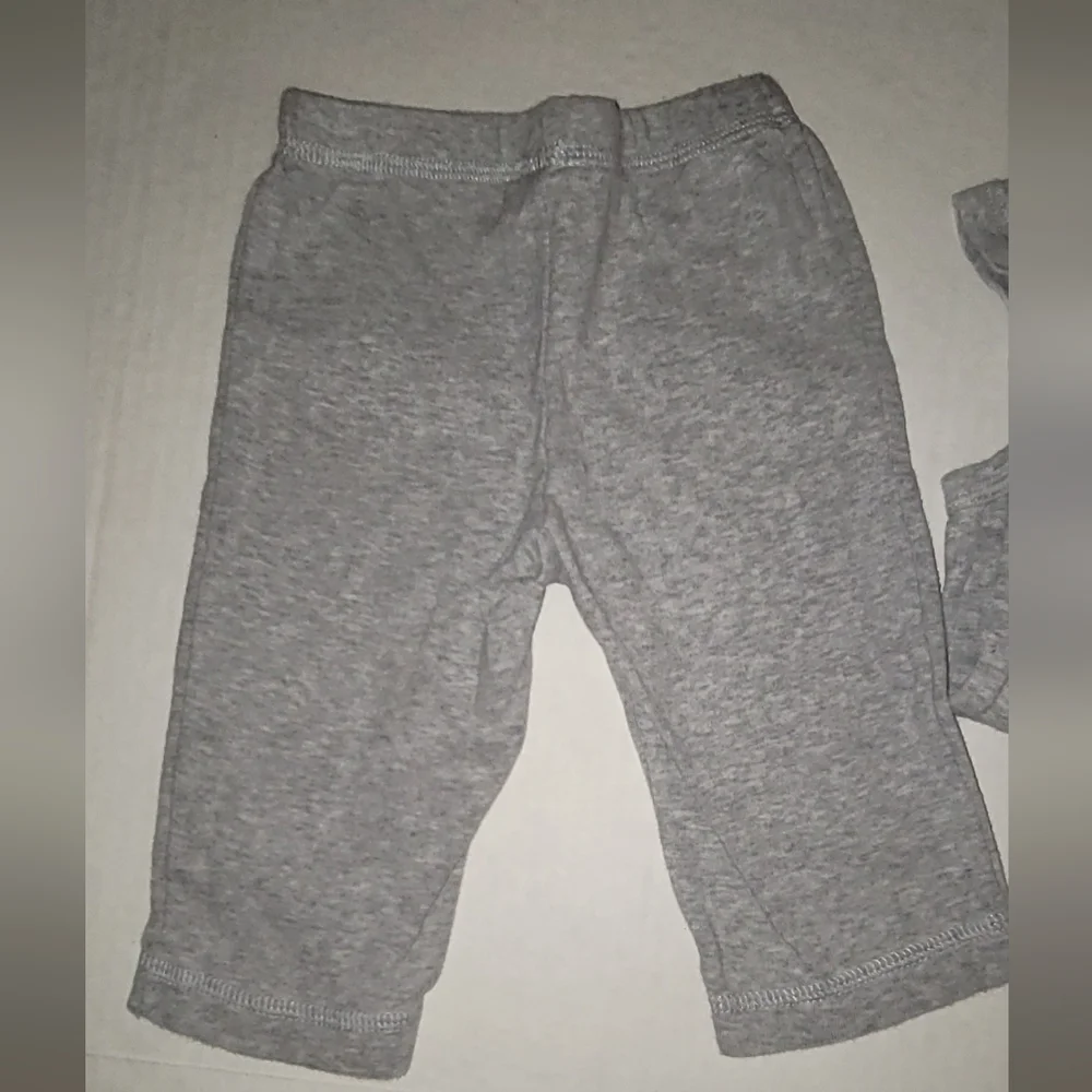 3 set Carters gray onesie  polka dot flamingo